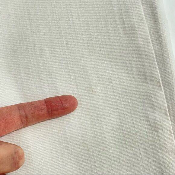 NWT Soft Surroundings Ultimate White Wide Leg Full Length Trouser Jeans Size 14 - Picture 7 of 7